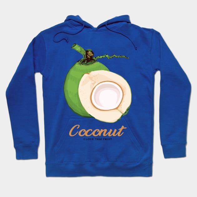 Coconut Hoodie by KewaleeTee